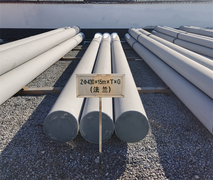 枞阳430×15米×T×G砼电力电杆